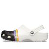 Crocs Classic Rainbow Pride Clogs „Biało-czarne” 205971-94S