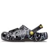 Crocs Classic Smiley World Clogs „Czarno-Białe” 207971-0C4