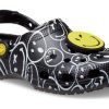 Crocs Classic Smiley World Clogs „Czarno-Białe” 207971-0C4