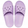 Crocs Classic Soft Sole Cozy Sports Slippers Unisex Fioletowe 206121-5PR