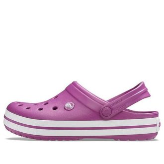 Crocs Crocband Clogs „Purple White” 11016-54R