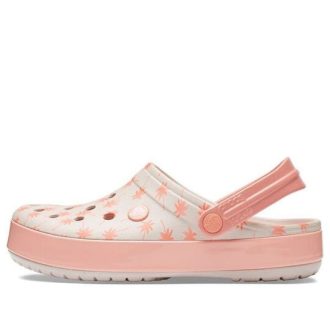 Crocs Crocband Seasonal Graphic Clogs „Różowo-białe” 205579-6PR