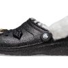 Crocs Disco Classic Lined Disco Glitter Clogs „Black White” 208075-0ZS