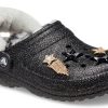 Crocs Disco Classic Lined Disco Glitter Clogs „Black White” 208075-0ZS