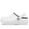 Crocs Dziecięce Crocs Classic Clog Sandały sportowe „Biało-szare” 203506-10M