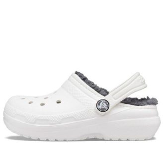 Crocs Dziecięce Crocs Classic Clog Sandały sportowe „Biało-szare” 203506-10M
