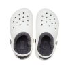 Crocs Dziecięce Crocs Classic Clog Sandały sportowe „Biało-szare” 203506-10M