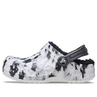 Crocs Dziecięce Crocs Klasyczne klapki sportowe sandały „Biało-szare” 205888-10M