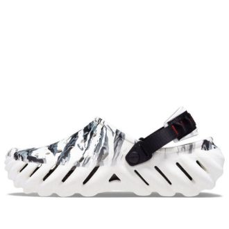 Crocs Echo Tiger Clog „Biało-czarne” 208418-103