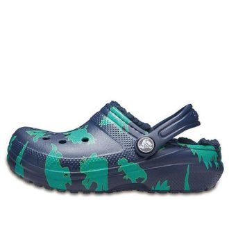 Crocs (GS) Baya Graphic Clogs „Blue Green” 204817-41D