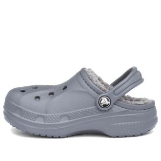 Crocs (GS) Baya Lined Clogs „Charcoal” 207500-00Q