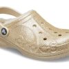 Crocs (GS) Baya Lined Glitter Clogs „Gold” 207656-11S