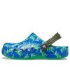Crocs (GS) Baya Printed Clogs „Blue Bolt Multi” 207657-4LB
