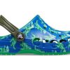 Crocs (GS) Baya Printed Clogs „Blue Bolt Multi” 207657-4LB