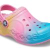 Crocs (GS) Baya Printed Lined Clogs „Pink Lemonade Multi” 205888-6SO