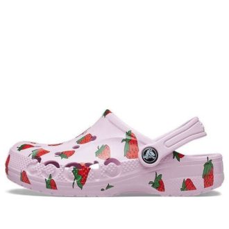 Crocs (GS) Baya Seasonal Printed Clogs „Pink Red” 207657-6GD