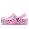 Crocs (GS) Baya Seasonal Printed Clogs „Pink White” 206180-669