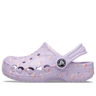 Crocs (GS) Baya Seasonal Printed Clogs „Purple” 206180-530