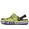 Crocs (GS) Bayaband Bubble Camo Clogs „Green Black” 207807-0C4