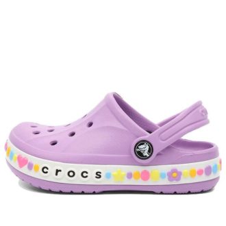 Crocs (GS) Bayaband Charm Band Clogs „Orchid” 208101-5PR