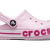 Crocs (GS) Bayaband Clog „Różowo-Biały” 207019-6TG