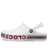 Crocs (GS) Bayaband Rainbow Glitter Clogs „Biało-Czerwone” 209731-100