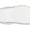 Crocs (GS) Bayaband Rainbow Glitter Clogs „Biało-Czerwone” 209731-100