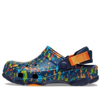 Crocs (GS) Classic All Terrain Terrazzo Clogs „Blue Orange Multi” 207610-4HQ