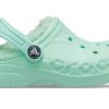Crocs (GS) Classic Baya Lined Clogs „Mint” 205977-3TI