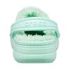 Crocs (GS) Classic Baya Lined Clogs „Mint” 205977-3TI