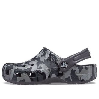 Crocs (GS) Classic Camo Clogs „Black Grey” 207594-097