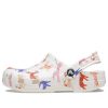 Crocs (GS) Classic Character Print Clog K „Biało-Czerwono-Niebieskie” 209695-9CD