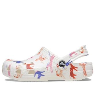 Crocs (GS) Classic Character Print Clog K „Biało-Czerwono-Niebieskie” 209695-9CD