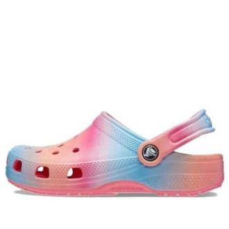 Crocs (GS) Classic Color Dip Clogs „Różowo-niebiesko-pomarańczowy” 209041-6WA