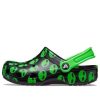 Crocs (GS) Classic Easy Icon Clogs „Czarno-zielone” 207599-001