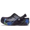Crocs (GS) Classic Fuzz-Lined Clog „Black Lightning” 207322-0C4