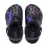 Crocs (GS) Classic Fuzz-Lined Clog „Black Lightning” 207322-0C4