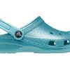 Crocs (GS) Classic Glitter Clog „Blue Teal” 206993-4SS