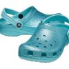 Crocs (GS) Classic Glitter Clog „Blue Teal” 206993-4SS
