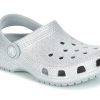 Crocs (GS) Classic Glitter Clogs „Silver” 205441-040