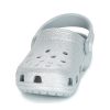 Crocs (GS) Classic Glitter Clogs „Silver” 205441-040