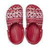 Crocs (GS) Classic Holiday Sweater Clogs „Red White” 209221-90H