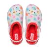 Crocs (GS) Classic Lined Elevated Sweethearts Clogs „Red White” 207738-119
