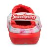 Crocs (GS) Classic Lined Elevated Sweethearts Clogs „Red White” 207738-119
