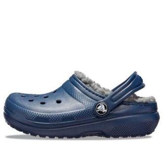 Crocs (GS) Classic Lined Glitter Clog „Blue” 207010-459
