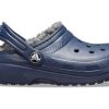 Crocs (GS) Classic Lined Glitter Clog „Blue” 207010-459