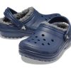 Crocs (GS) Classic Lined Glitter Clog „Blue” 207010-459