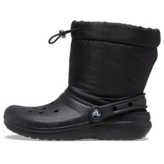 Crocs (GS) Classic Lined Neo Puff Boots „Core Black” 207940-001