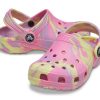 Crocs (GS) Classic Marbled Clogs „Pink Yellow” 207002-6SO
