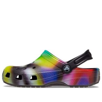 Crocs (GS) Classic Solarized Clogs „Black Multi” 207587-0C4
